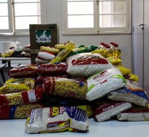 Hospital Divina Providência recebe alimentos de entidades de Frederico Westphalen