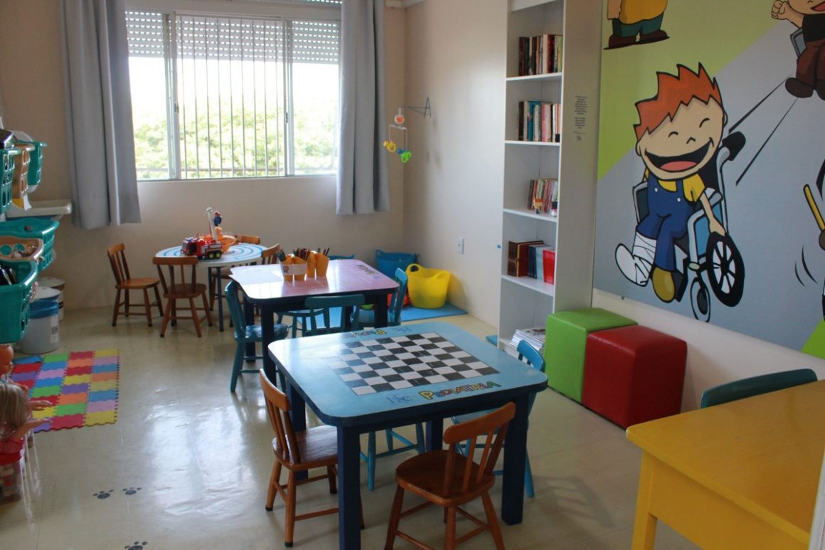 HSC disponibiliza sala de recreação às crianças internadas na Pediatria