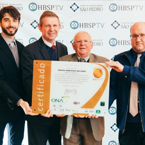 Hospital São Pedro recebe certificação ONA de segurança do paciente