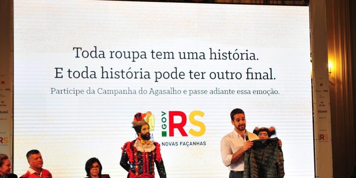 Governo lança Campanha do Agasalho 2019