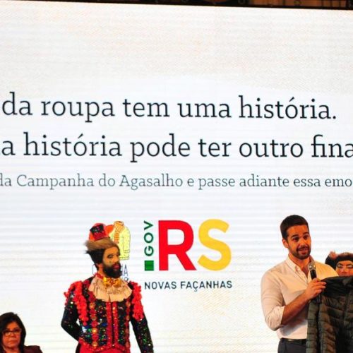 Governo lança Campanha do Agasalho 2019