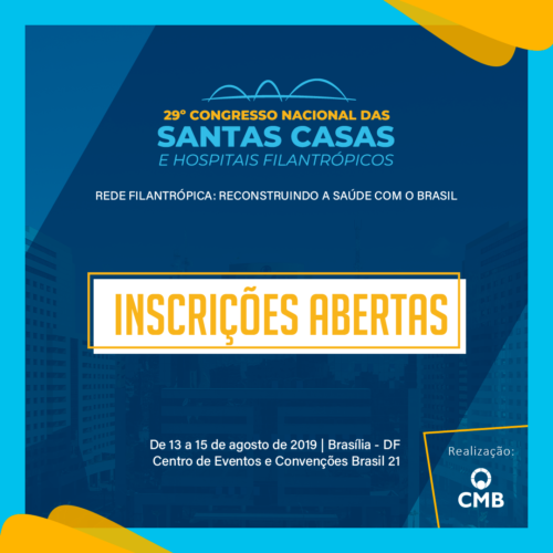Inscrições abertas: 29º Congresso Nacional da CMB