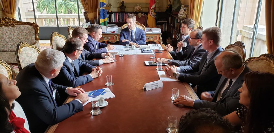 Ipe Saúde é pauta de encontro da Diretoria da Federação com o Governador Eduardo Leite