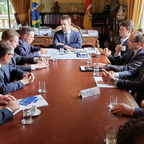 Ipe Saúde é pauta de encontro da Diretoria da Federação com o Governador Eduardo Leite