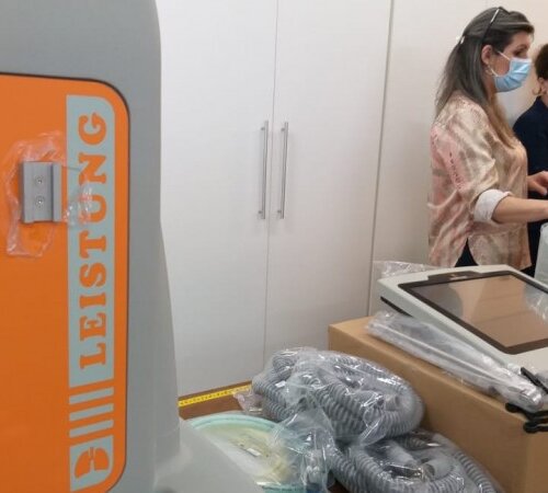Quatro hospitais já receberam respiradores comprados em parceria com MP