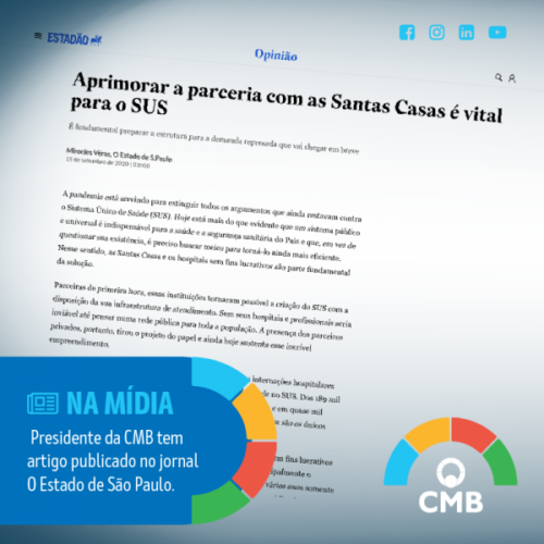 Aprimorar a parceria com as Santas Casas é vital para o SUS