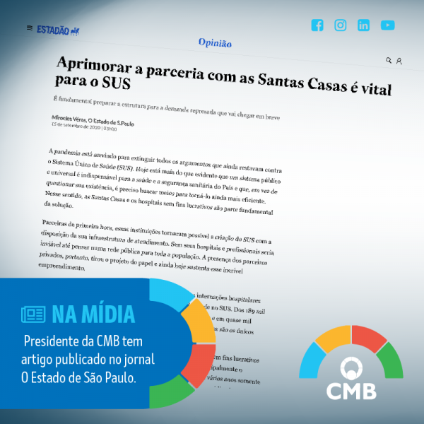 cmb Aprimorar a parceria com as Santas Casas é vital para o SUS