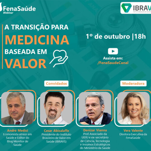 FenaSaúde promove webinar sobre medicina baseada em valor