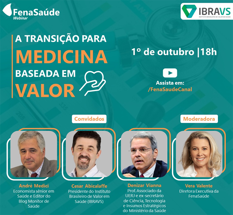 webinarFenaSaudeInt FenaSaúde promove webinar sobre medicina baseada em valor