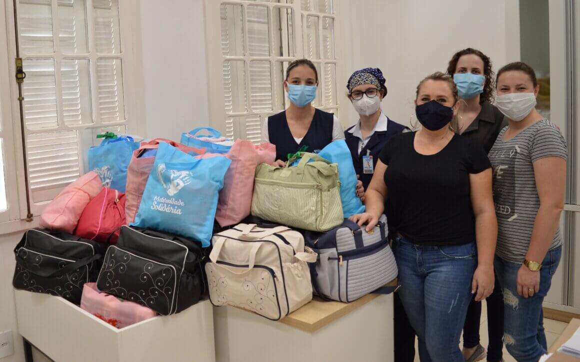 Maternidade do Hospital Vida e Saúde recebe novas doações do projeto Maternidade Solidária