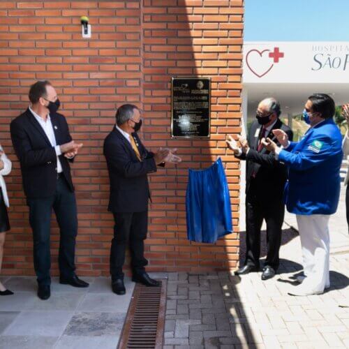 Hospital São Francisco - EMERGENCIA Parobé_- (48) Hospital São Francisco de Assis de Parobé e Lions Clube inauguram ampliação da emergência