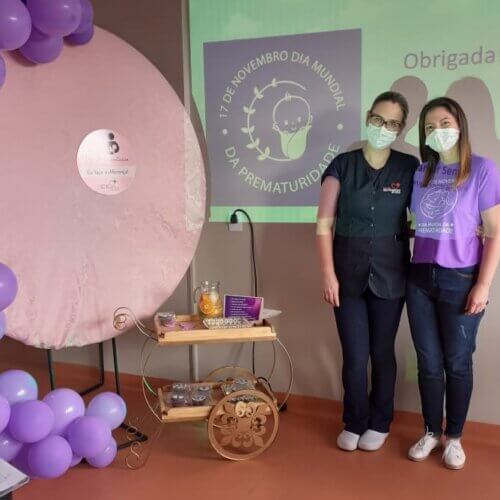 Equipe recebe capacitação de cuidados com os prematuros