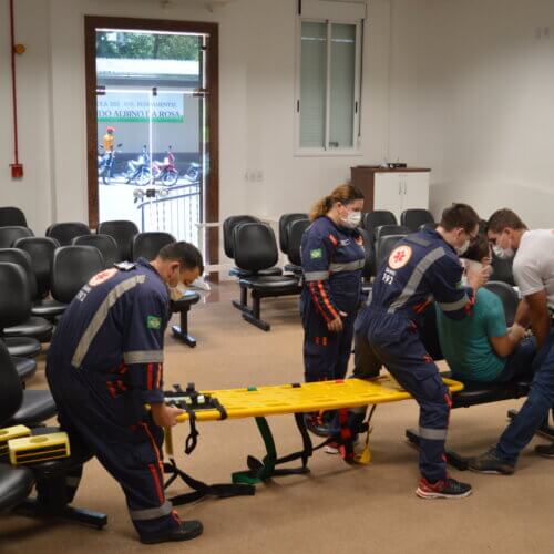 vsDSC_4036 Hospital Vida e Saúde: Profissionais do SAMU mantêm rotina de capacitações