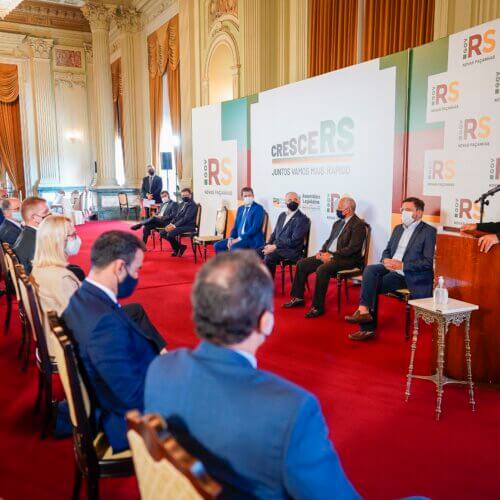 Federação assina termo do programa Cresce RS até 2022