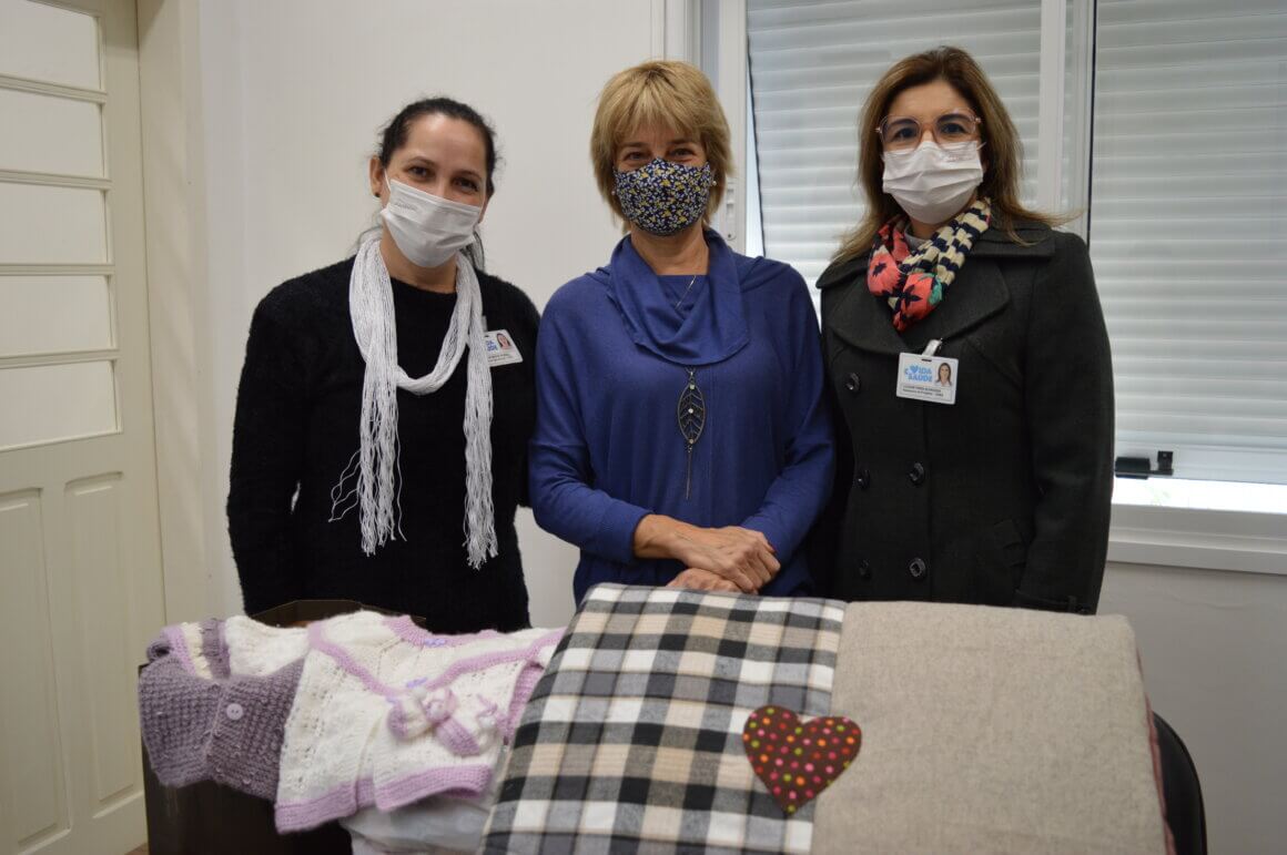 Doações aquecerão bebês da Maternidade do HVS