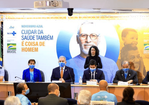 ‘Linha Azul’: Ministério da Saúde lança linha de cuidados do homem no ‘Novembro Azul’