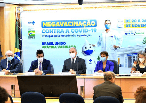 Ministério da Saúde lança campanha “Mega Vacinação” para reforçar imunização dos brasileiros contra Covid-19
